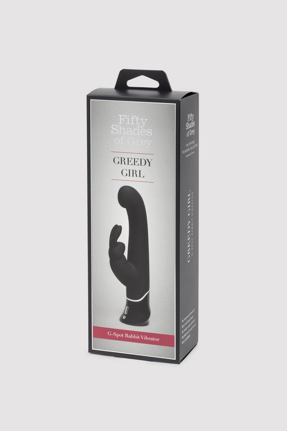 Fifty Shades of Grey Greedy Girl G-Spot Rechargeable Rabbit Vibrator, 10 Inches