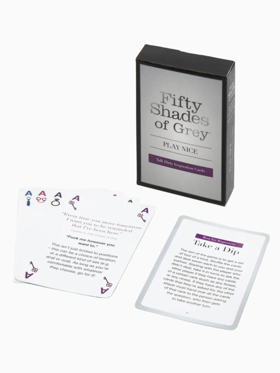 Fifty Shades Of Grey Play Nice Cards